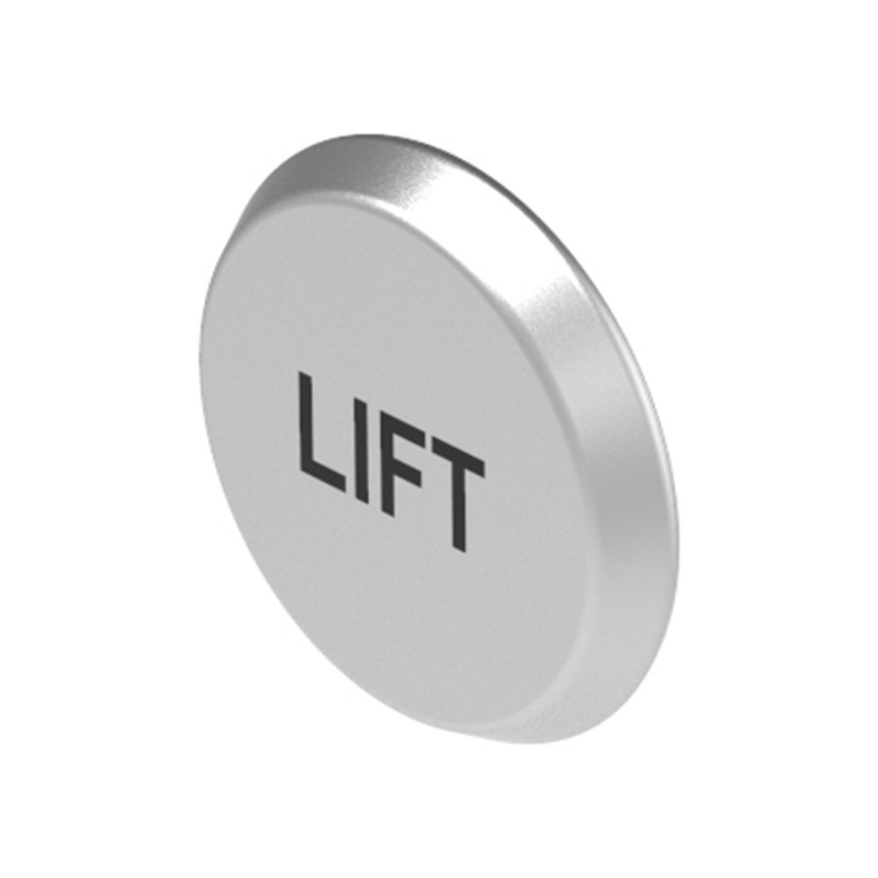 1 pcs : 56-6.00014 - CONFIG SWITCH LENS SILVER ROUND