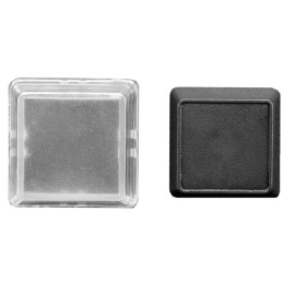 1 pcs : 5662 - BLACK RELEGENDABLE PLASTIC KEYCA