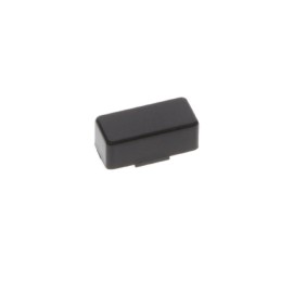 1 pcs : 5JBLK - CAP PUSHBUTTON RECTANGULAR BLACK