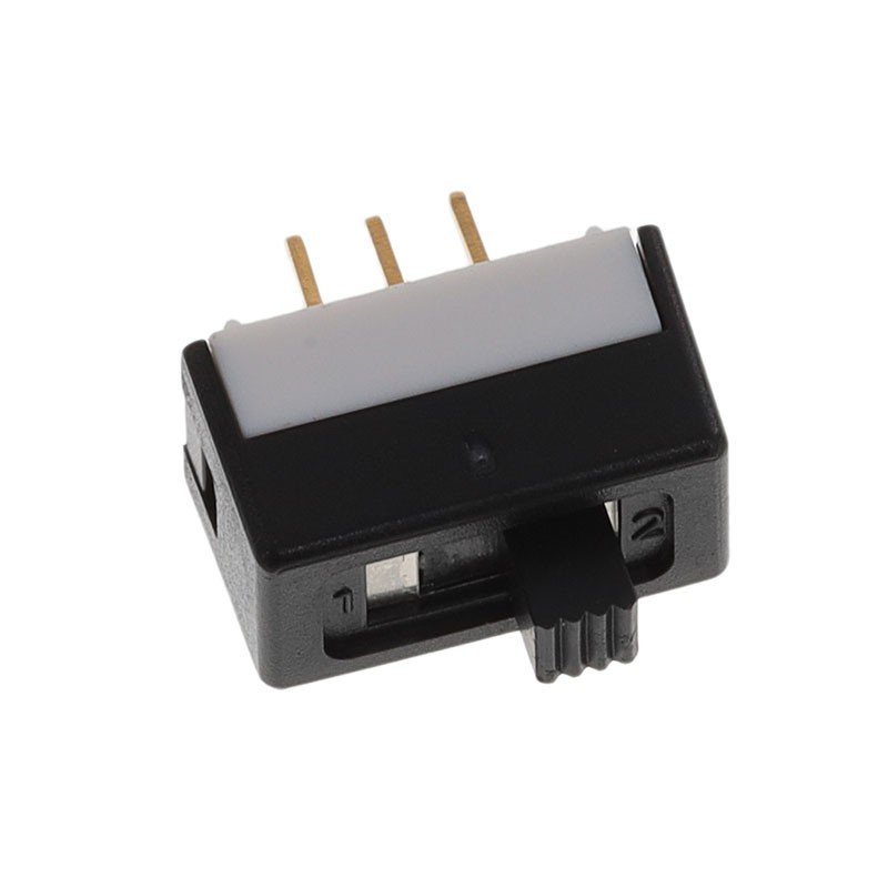 1 pcs : 600SP1S2M1R - SWITCH SLIDE SPDT 0.4VA 20V