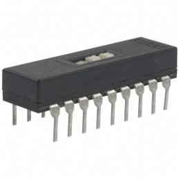 1 pcs : 6-1825011-2 - SWITCH SLIDE 6PDT 0.4VA 20V