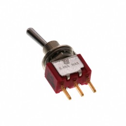 1 pcs : 6-1825136-2 - SWITCH TOGGLE SPDT 0.4VA 20V