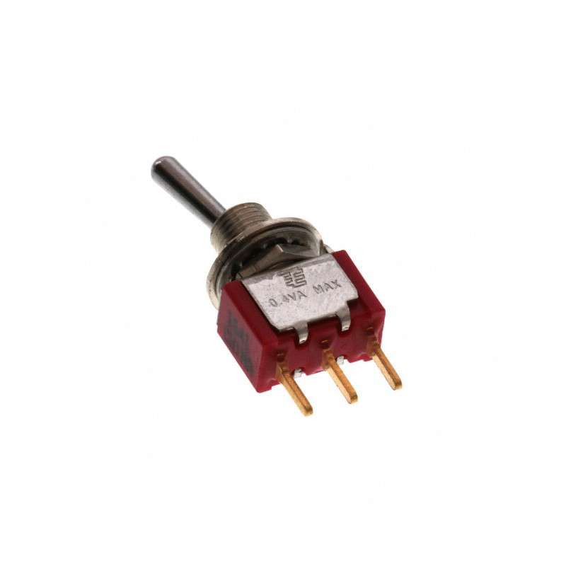 1 pcs : 6-1825136-2 - SWITCH TOGGLE SPDT 0.4VA 20V