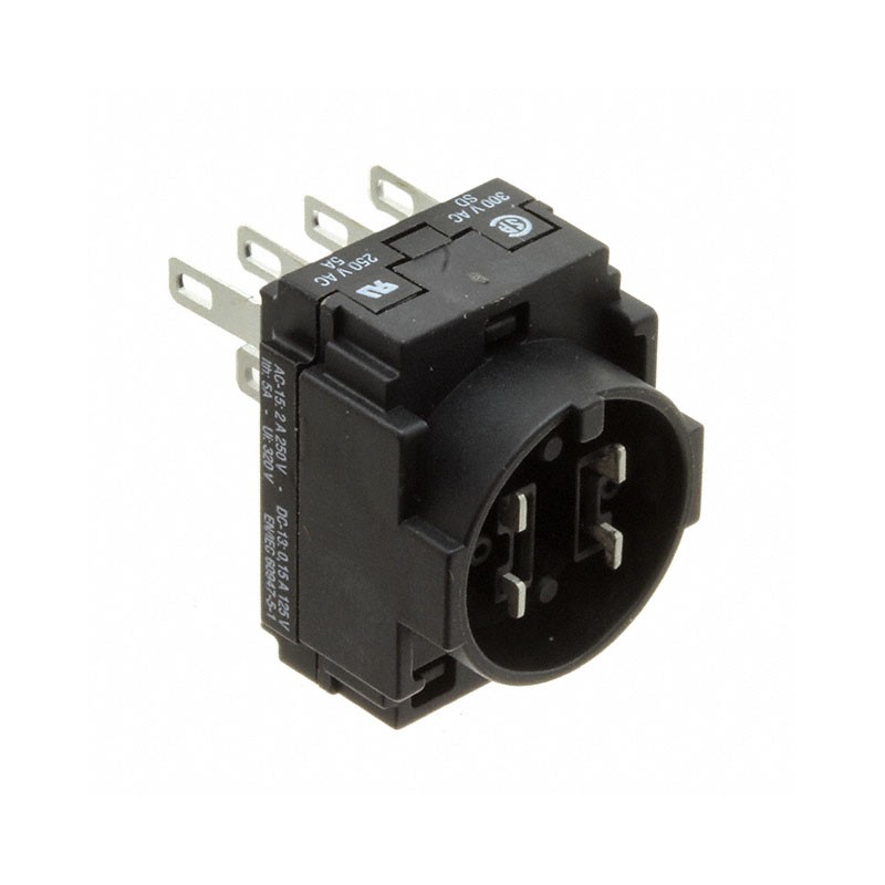 1 pcs : 61-8520.12 - CONTACT BLOCK DPST-NO 5A 250V