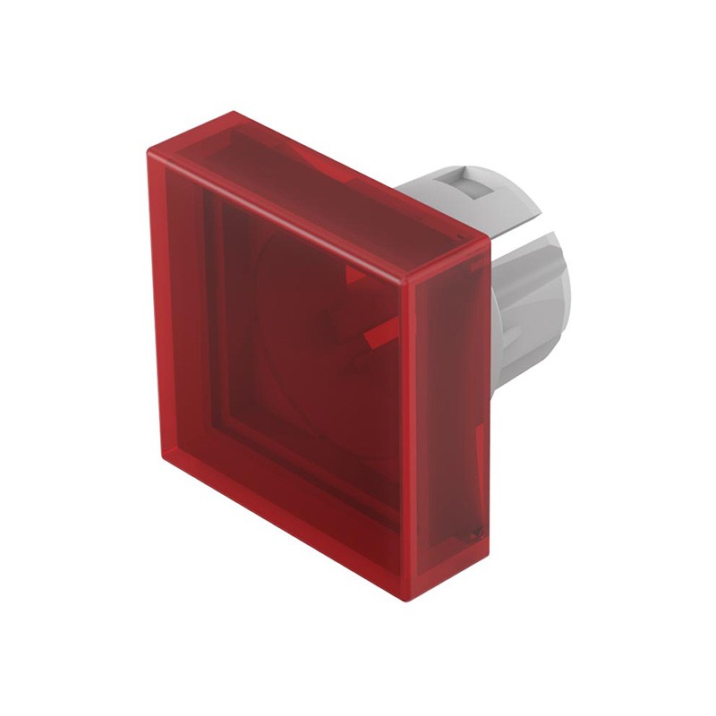 1 pcs : 61-9321.2 - CONFIG SWITCH LENS RED SQUARE