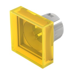 1 pcs : 61-9321.4 - CONFIG SWITCH LENS YELLOW SQUARE