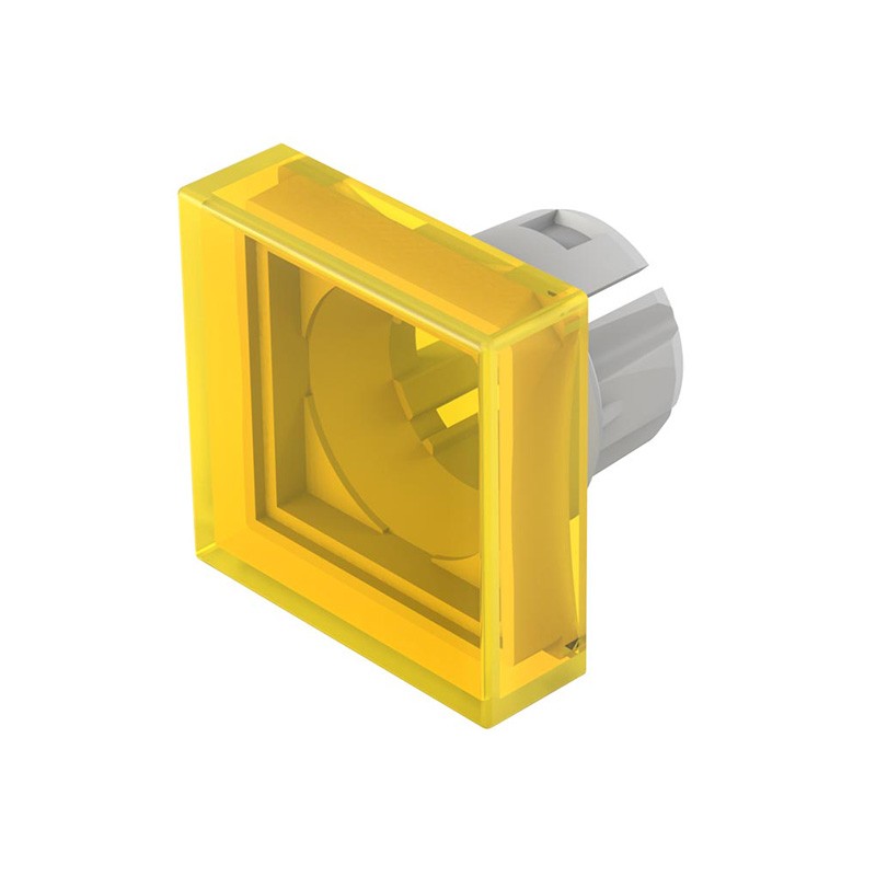 1 pcs : 61-9321.4 - CONFIG SWITCH LENS YELLOW SQUARE