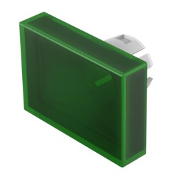 1 pcs : 61-9331.5 - CONFIG SWITCH LENS GREEN RECT