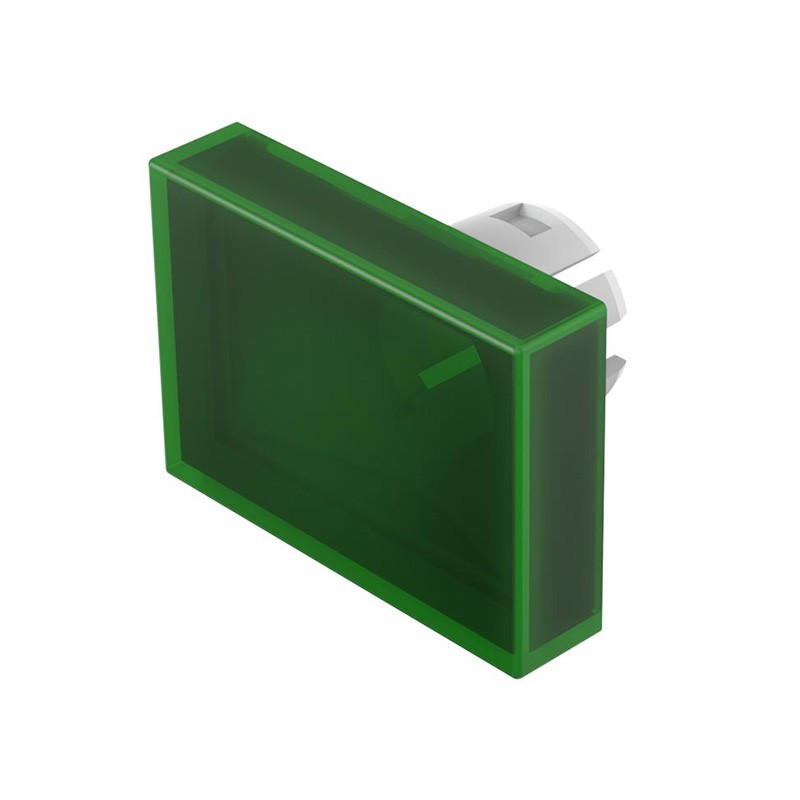 1 pcs : 61-9331.5 - CONFIG SWITCH LENS GREEN RECT