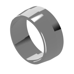 1 pcs : 61-9600.0 - FRONT RING BLACK D24 ALU