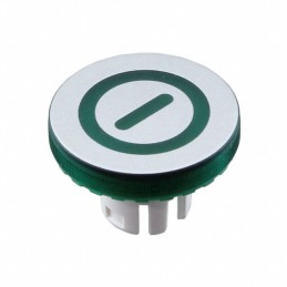 1 pcs : 61-9643.502 - CONFIG SWITCH LENS GREEN ROUND