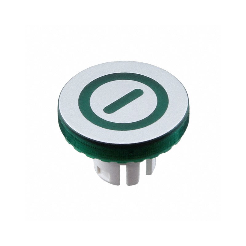 1 pcs : 61-9643.502 - CONFIG SWITCH LENS GREEN ROUND