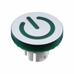 1 pcs : 61-9643.503 - CONFIG SWITCH LENS GREEN ROUND
