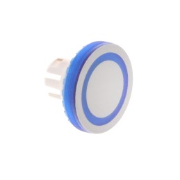 1 pcs : 61-9643.601 - CONFIG SWITCH LENS BLUE ROUND