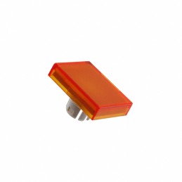 1 pcs : 61-9681.3 - CONFIG SWITCH LENS ORANGE RECT