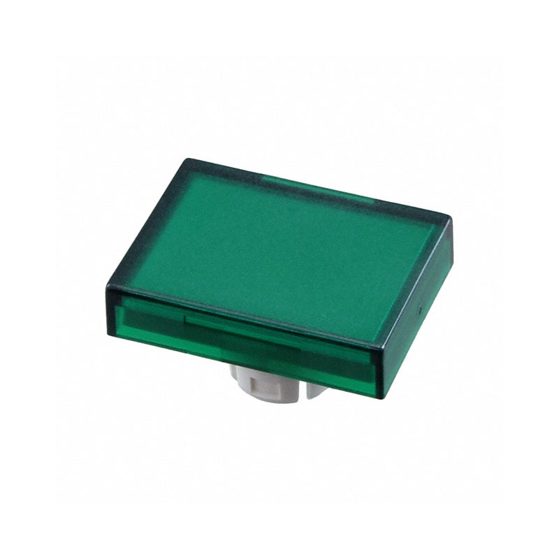 1 pcs : 61-9681.5 - CONFIG SWITCH LENS GREEN RECT