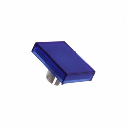 1 pcs : 61-9681.6 - CONFIG SWITCH LENS BLUE RECT