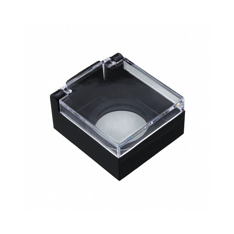 1 pcs : 61-9920.0 - PROTECTIVE CAP BLACK/CLEAR 24X24