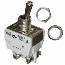 1 pcs : 641H - SWITCH TOGGLE DPST 15A 250V