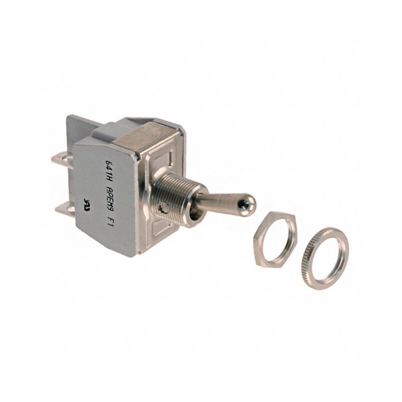 1 pcs : 641H/2 - SWITCH TOGGLE DPST 15A 250V