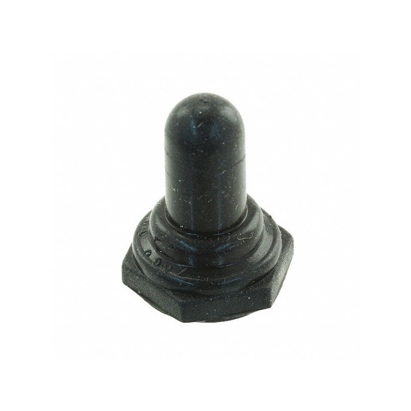 1 pcs : 6600-63-03 - TOGGLE FULL BOOT BLACK