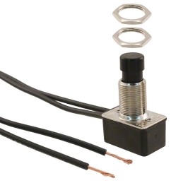 1 pcs : 6612 - SWITCH PUSH SPST 10A 125V