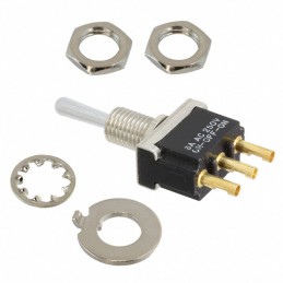 1 pcs : 6-6437630-2 - SWITCH TOGGLE SPDT 6A 250V
