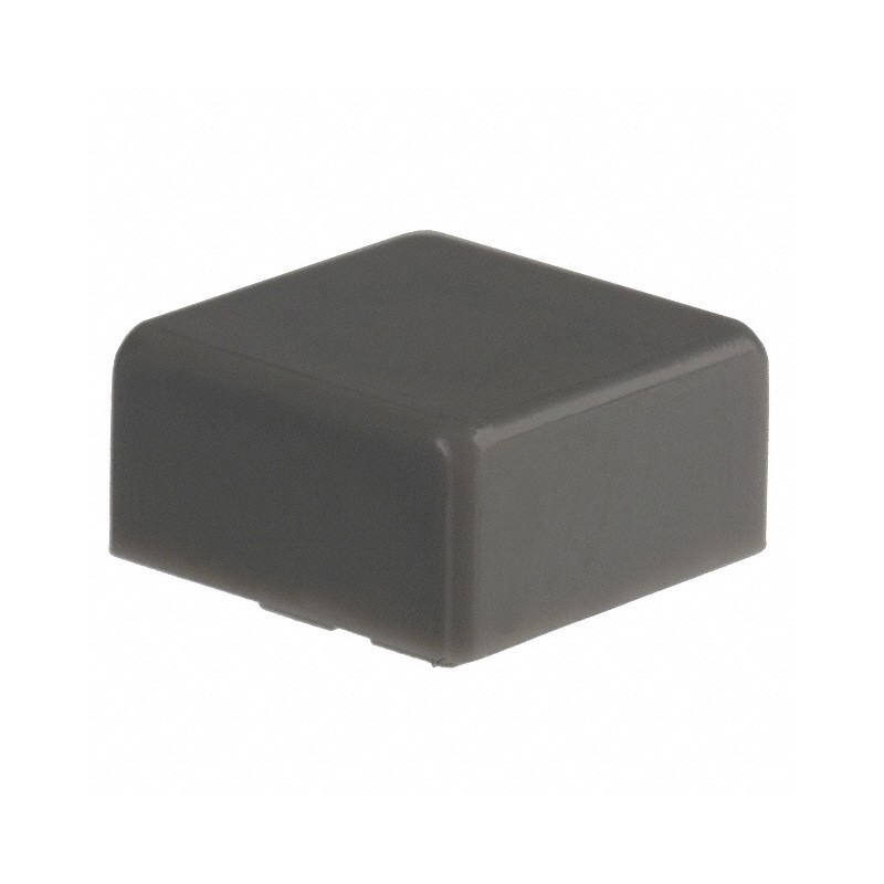 1 pcs : 6JGRY - CAP PUSHBUTTON SQUARE GRAY