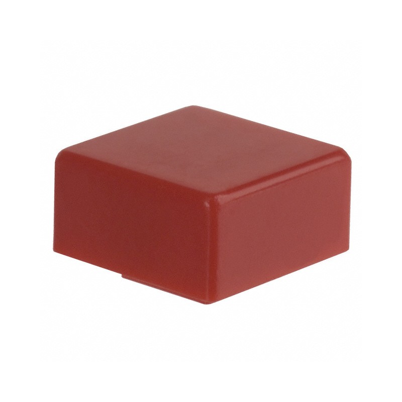 1 pcs : 6JRED - CAP PUSHBUTTON SQUARE RED
