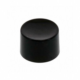 1 pcs : 700C2BLK - CAP PUSHBUTTON ROUND BLACK