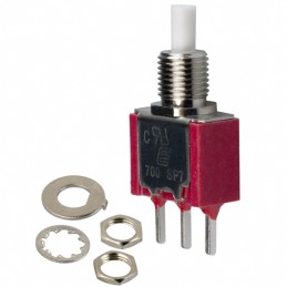 1 pcs : 700SP7B10M2QEH - SWITCH PUSHBUTTON SPDT 3A 120V