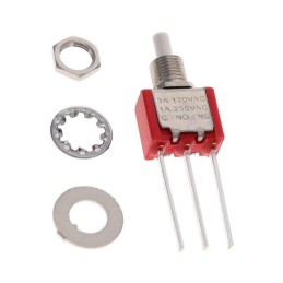1 pcs : 700SP7B11M51QEH - SWITCH PUSHBUTTON SPDT 3A 120V