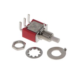 1 pcs : 700SP7B11M6QEH - SWITCH PUSHBUTTON SPDT 3A 120V