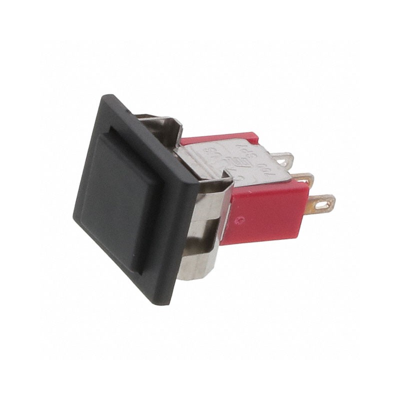 1 pcs : 700SP7M1QEAP2BLKBLK - SWITCH PUSHBUTTON SPDT 3A 120V