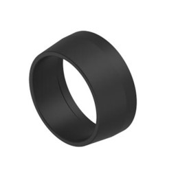 1 pcs : 704.600.0 - FRONT RING D29 BLACK PLASTIC