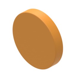 1 pcs : 704.602.3 - CONFIG SWITCH LENS ORANGE ROUND
