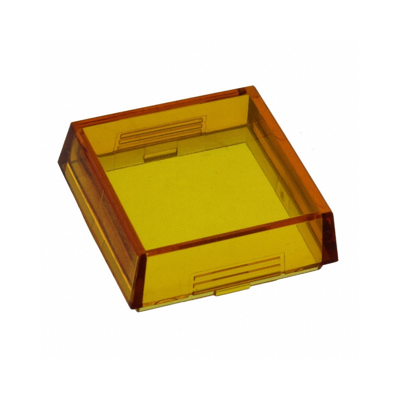 1 pcs : 704.703.4 - CONFIG SWITCH LENS YELLOW SQUARE