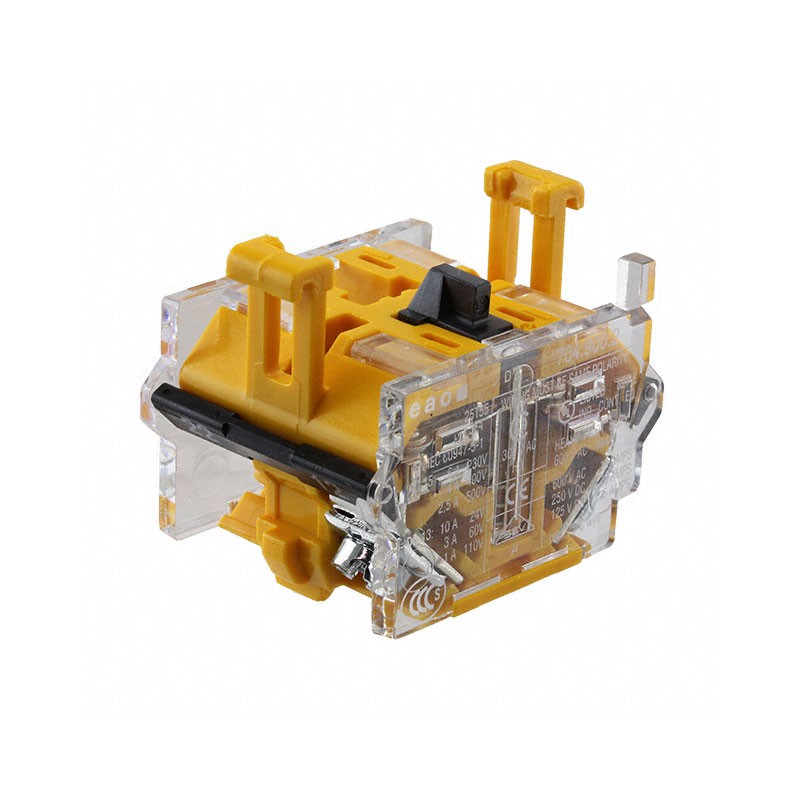 1 pcs : 704.900.2 - CONTACT BLOCK SPST-NC 10A 500V