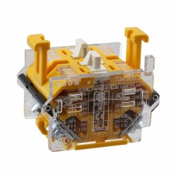 1 pcs : 704.900.3 - CONTACT BLOCK DPST-NO 10A 500V