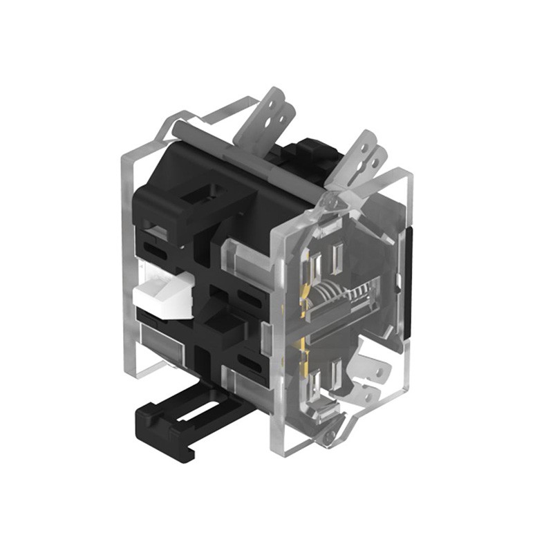 1 pcs : 704.915.2 - CONTACT BLOCK SPST-NC 6A 500V