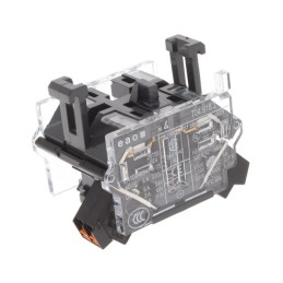 1 pcs : 704.918.2 - CONTACT BLOCK SPST-NC 6A 250V