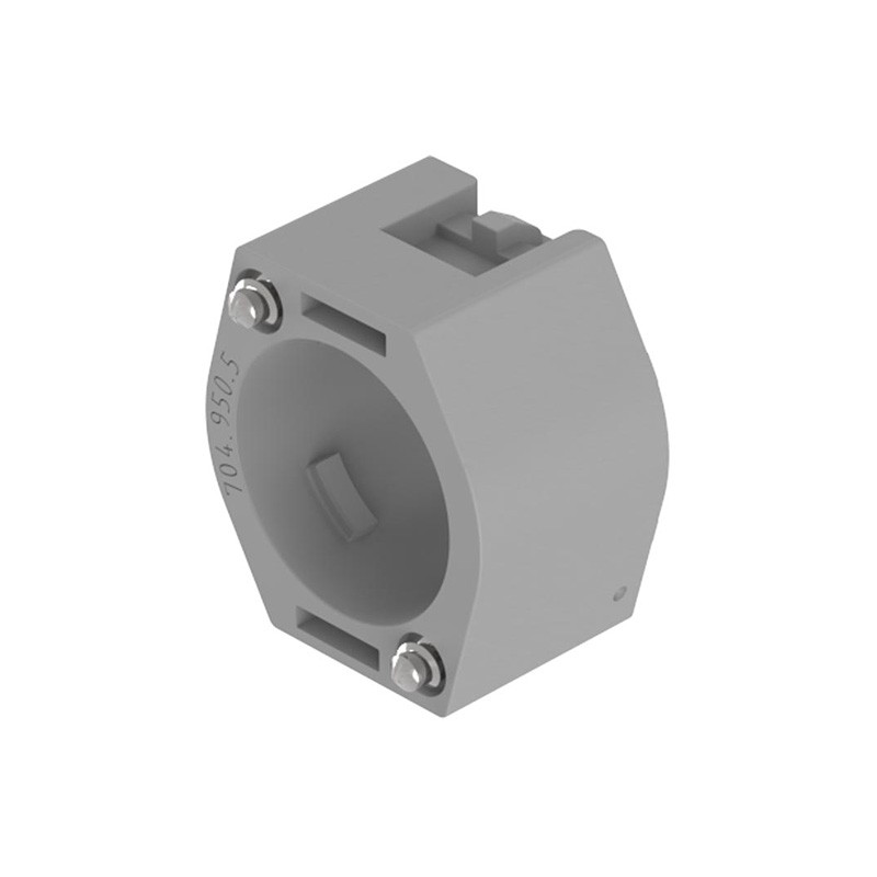 1 pcs : 704.950.5 - MOUNTING FLANGE PLASTIC