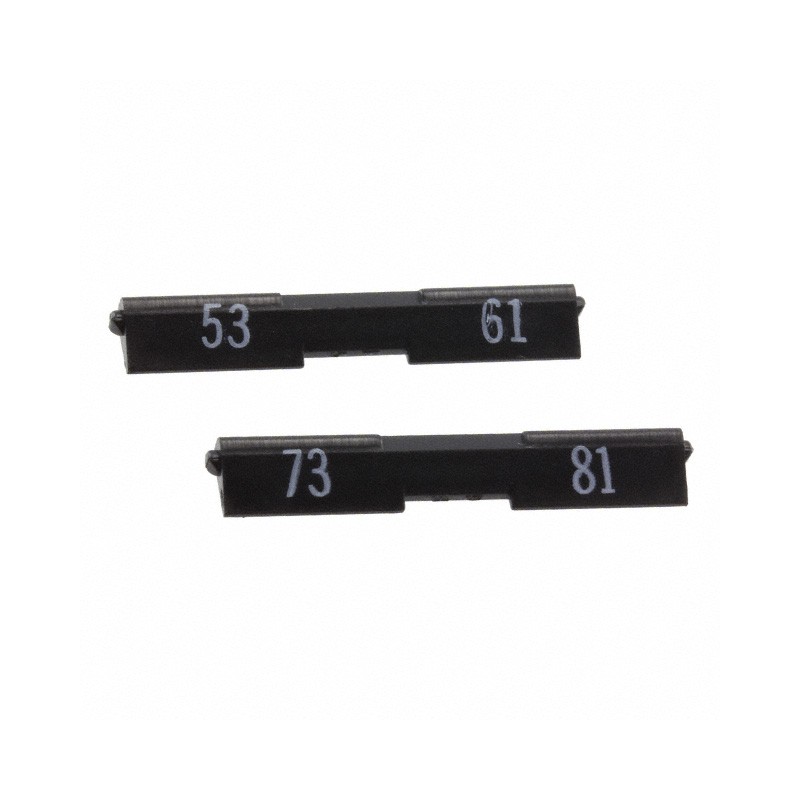 1 pcs : 704.966.1 - TERMINAL MARKING 53/61 73/81