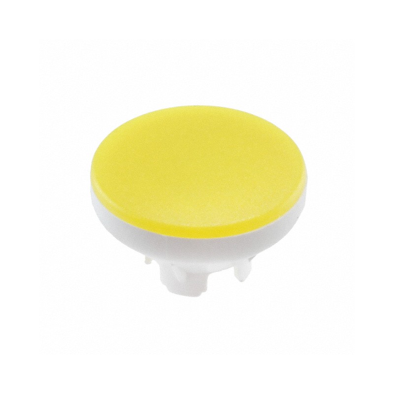1 pcs : 70-911.4 - CAP PUSHBUTTON ROUND YLW