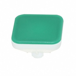 1 pcs : 70-921.5 - CAP PUSHBUTTON SQUARE GRN