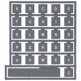 1 pcs : 70C00103 - KEYPAD KEYTOP LEG SET C NONILLUM