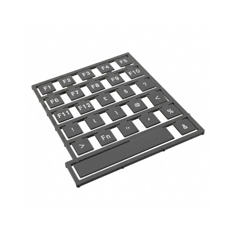 1 pcs : 70D00103 - KEYPAD KEYTOP LEG SET D NONILLUM