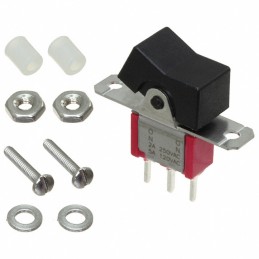 1 pcs : 7101J1CQE2 - SWITCH ROCKER SPDT 5A 120V