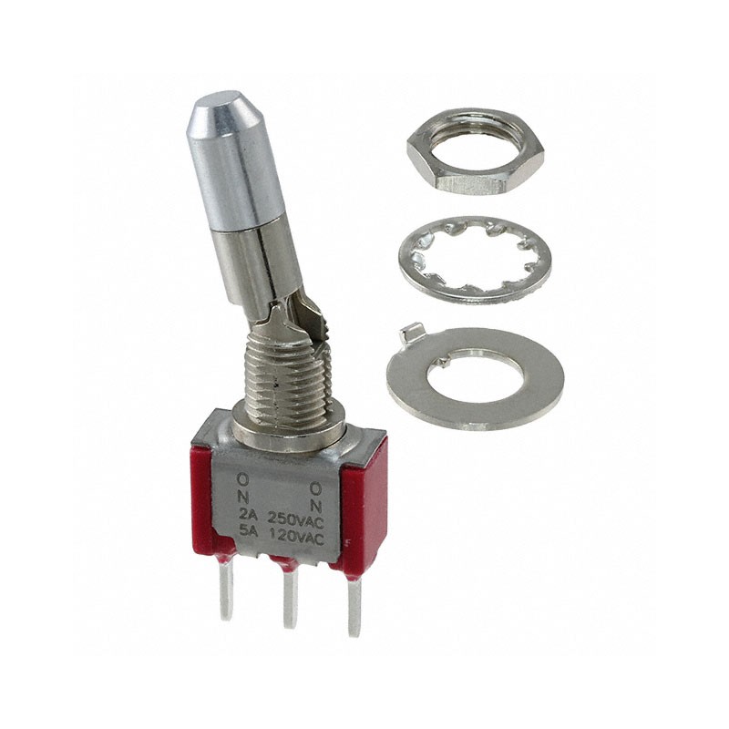 1 pcs : 7101K12CQE - SWITCH TOGGLE SPDT 5A 120V