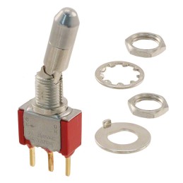 1 pcs : 7101K2CGE - SWITCH TOGGLE SPDT 5A 120V